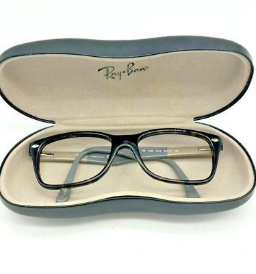 #ad Ray Ban Havana Eyeglasses Rayban 5228 5545 55 53 17 140 SA RB5228 Frames amp; Case