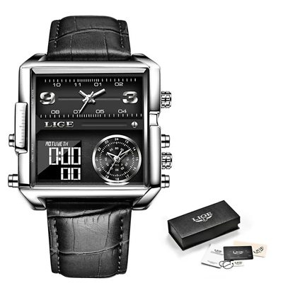 #ad Luxury Men Quartz Digital Watch Creative Sport Watches Male Waterproof Wristwatc