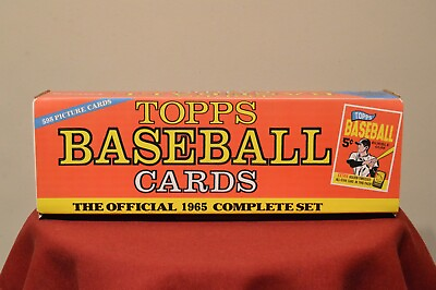 #ad Custom Made 1965 TOPPS Baseball Card Set Storage Box