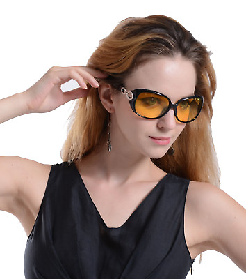 #ad Agstum Night Vision Driving Women Polarized Anti Glare Goggles Sunglasses