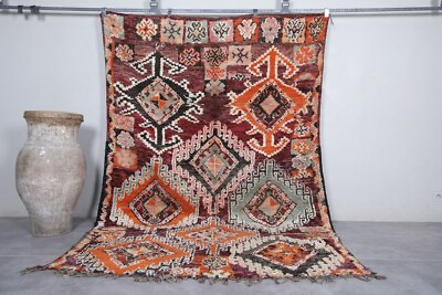 #ad moroccan rug berber rug Beni Ourain Rug vintage rug berber rugs handmade rug