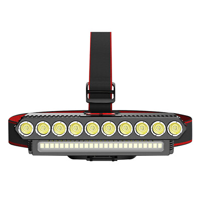 #ad Smart Sensor LED Headlamp Rechargeable Head Torch Headlight Bar Head Band Light