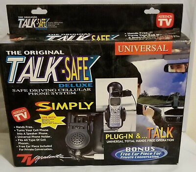 #ad The Original Talk Safe Deluxe As Seen On TV Hands Free New in Box Universal