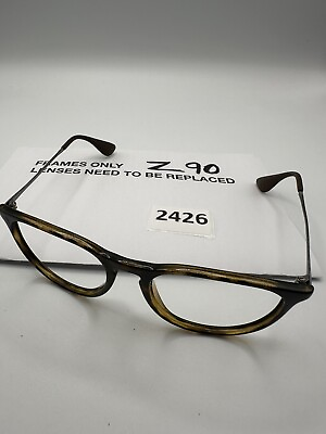 #ad Ray Ban Eyeglasses Frames RB4171 ERIKA 710 71 Brown Tortoise Silver 54 18 145