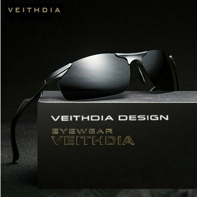 #ad VEITHDIA HD Polarized Sunglasses Men Driving Eyewear Aluminum Sports Sun Glasses
