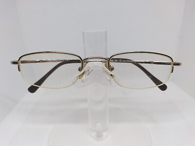#ad Fundamentals Glasses Frames Only F303 YG Brown 46 18 135