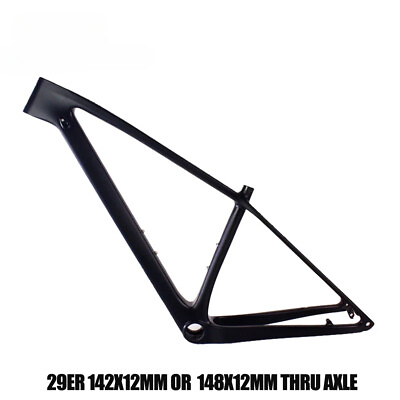 #ad MTB Carbon Frame Mountain Bike Framework From Bicycle Frames 142 148*12mm Quadro