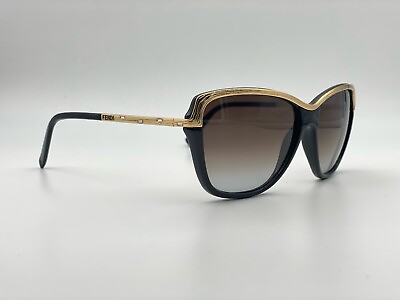 #ad New Authentic Luxury Black Women#x27;s Fendi FS5300R Sunglasses