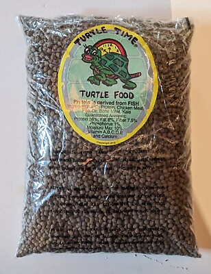 #ad Aquatic Turtle Food Growth 8 Pounds Floating 38% Protein Bulk Bag FREE SHIPPING $38.99