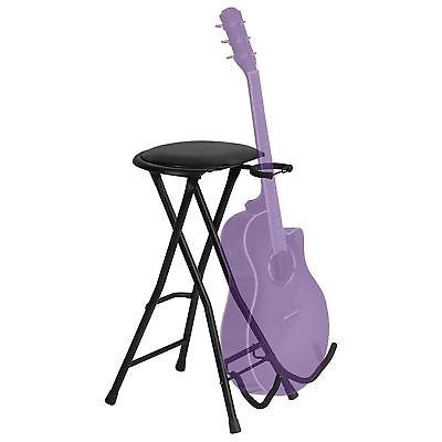 #ad Guitarist Stool Guitar Stand Musicians Chair On Stage Live Performance Foldable $169.97