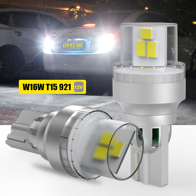 #ad LED Reverse Backup Lights for Subaru Outback 2005 2022 912 921 T15 Bulb 6000K