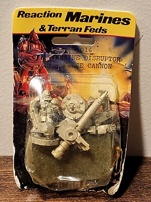 #ad Star Khan Reaction Marines Disruptor Force Cannon and Terran Feds Figures 5016