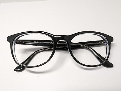 #ad Ray Ban Eyeglasses Frames Only RB 5356 52 19 145 Black Plastic