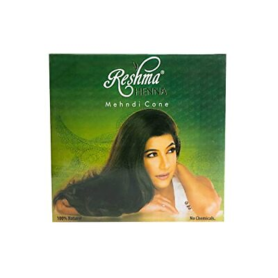 #ad Reshma Beauty Henna Mehndi Heena Cone 100% Natural For Soft Shiny Hair