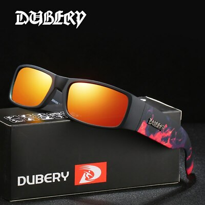 #ad DUBERY Men Polarized Sunglasses Outdoor Driving Sports Mirror Shades Sun Glasses