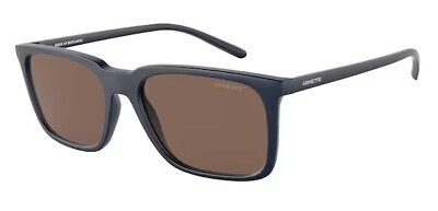 #ad ARNETTE AN4314 278273 Trigon Matte Blue Dark Brown 56 mm Unisex Sunglasses