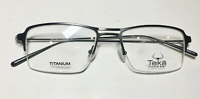#ad Teka Eye Glasses frame brand new MEN WOMEN TEKA 438 COL 1 50 18 140 TITAN $59.99