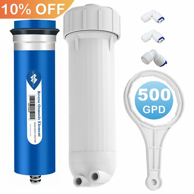 #ad 500 GPD RO Membrane Drinking Reverse Osmosis System Water Filter Replacement Kit