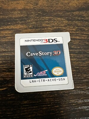 #ad Cave Story 3D Nintendo 3DS NIS America Game Cartridge Only Tested