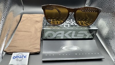 #ad Oakley Frogskin Original Fke Rootbeer w Bronze Lenses