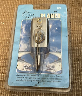 #ad Sea Striker Planer Size 1 Takes your Fishing lure deep w o heavy sinkers SSP1