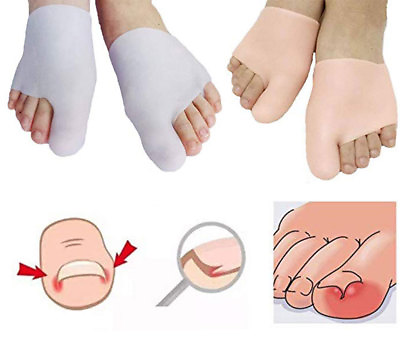 #ad PEDIMEND Gel Bunion Protector Sleeves 2PCS Metatarsal Pads Toe Cover Caps