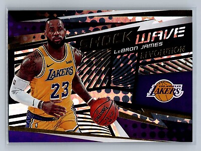 #ad LEBRON JAMES 2019 20 Panini Revolution SHOCKWAVE Insert #2 Los Angeles Lakers