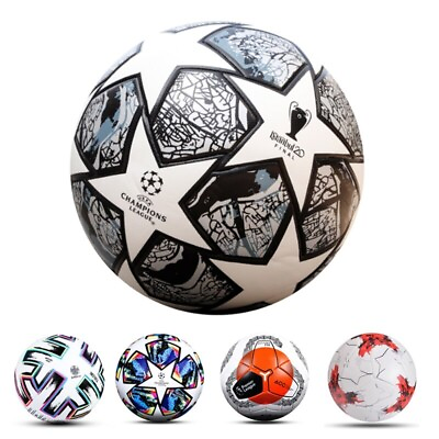 #ad Ball Champions League Top Football Soccer Size 5 2017 24 Genuine Leather Ball