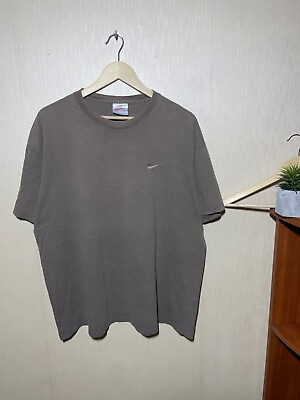 #ad Nike Made in USA vintage brown t shirt 90s