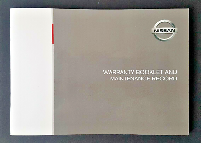 #ad GENUINE NISSAN X TRAIL Service History Book Maintenance Record ALL MODELS