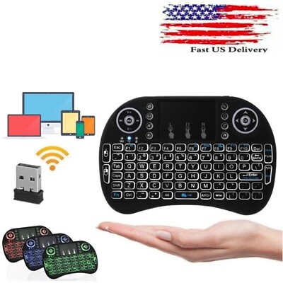 #ad Mini i8 Wireless Keyboard 2.4G with Touchpad for PC Android Desktop PC TV Box