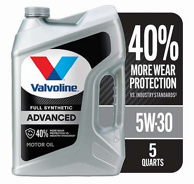 #ad Valvoline Advanced Full Synthetic SAE 5W 30 Motor Oil 5 QT Valvoline 5W 30 Oil