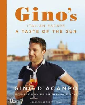 #ad Ginos Italian Escape: The Beautiful North Hardcover By DAcampo Gino GOOD