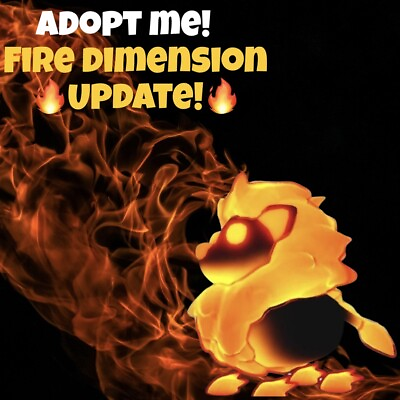 #ad Fire Dimension Blazing Lion Volcanic Rhino ADOPT from ME ✨SAME DAY DELIVERY✨