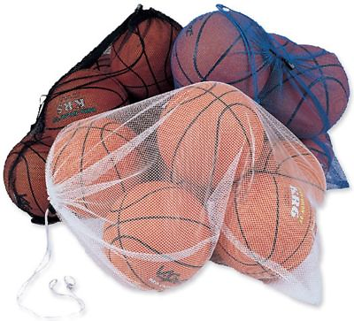 #ad XL 24x36 Mesh Ball Bag Basketball Soccer Volleyball Draw String Sports Ball Bags
