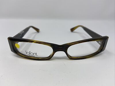 #ad lafont paris Eyeglasses Frame BABY 519 51 16 142 Brown Tortoise Full Rim O808