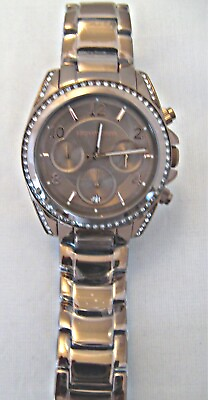 #ad Michael Kors Ladies Blair Chronograph Sable Watch MK6764