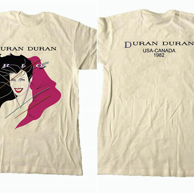 #ad Duran Duran Shirt Duran Duran Rio Short Sleeve Cotton T shirt
