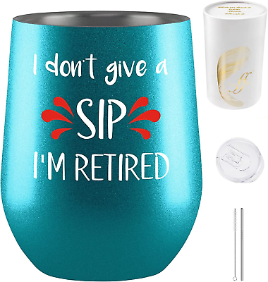 #ad Fancyfams I Don’t Give a Sip I’m Retired Retirement Gifts for Turquoise