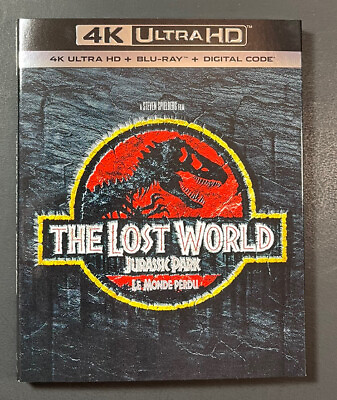 #ad The Lost World Jurassic Park 4K Ultra HD Blu ray NEW