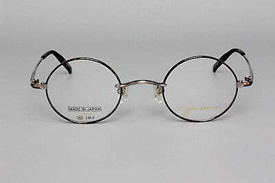 #ad John Lennon Round Glasses Frame JL 1061 C 2 Titanium Made In Japan New Unused