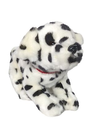 #ad Gund Dalmatian Puppy Dog Spotted Plush Stuffed Animal 10quot;
