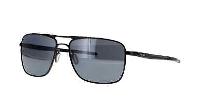 #ad Oakley Sunglasses Gauge 6 Satin Black Prizm Black Polarized OO6038 09 57mm $178.50