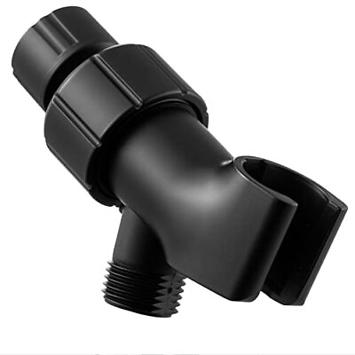#ad Shower Head Holder For Handheld Adjustable Arm Mount Connecting Hose NEW