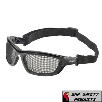 #ad Elvex GG 50 Air Specs Safety Glasses Goggles No Fog Wire Mesh Lens 1 Pair