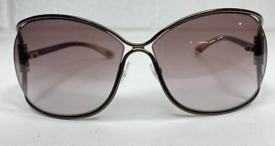 #ad Tom Ford TF156 Eugenia 36F Bronze Sunglasses Scratch on Lens 17145