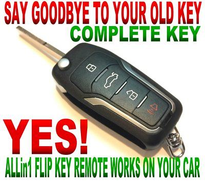 #ad New style flip key remote for TOYOTA GQ43VT2OT chip G fob keyless entry clicker