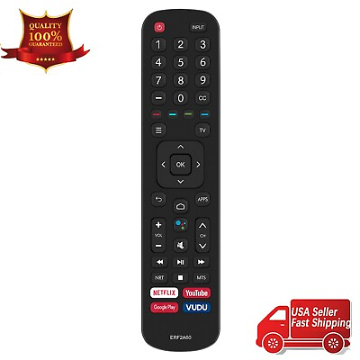 #ad ERF2A60 IR Remote Control for Hisense TV 55H9809 55H8030F 55H8809 65H9809