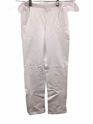 #ad Women with Control Petite Convertible Pants with Zipper Detail White PXXS Size