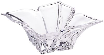 #ad Candy Bowl Square Crystal Glass Perfect Gift